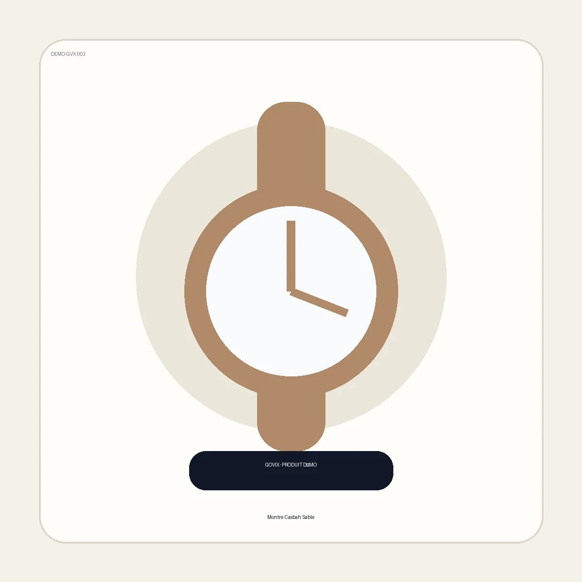 Montre Casbah Sable