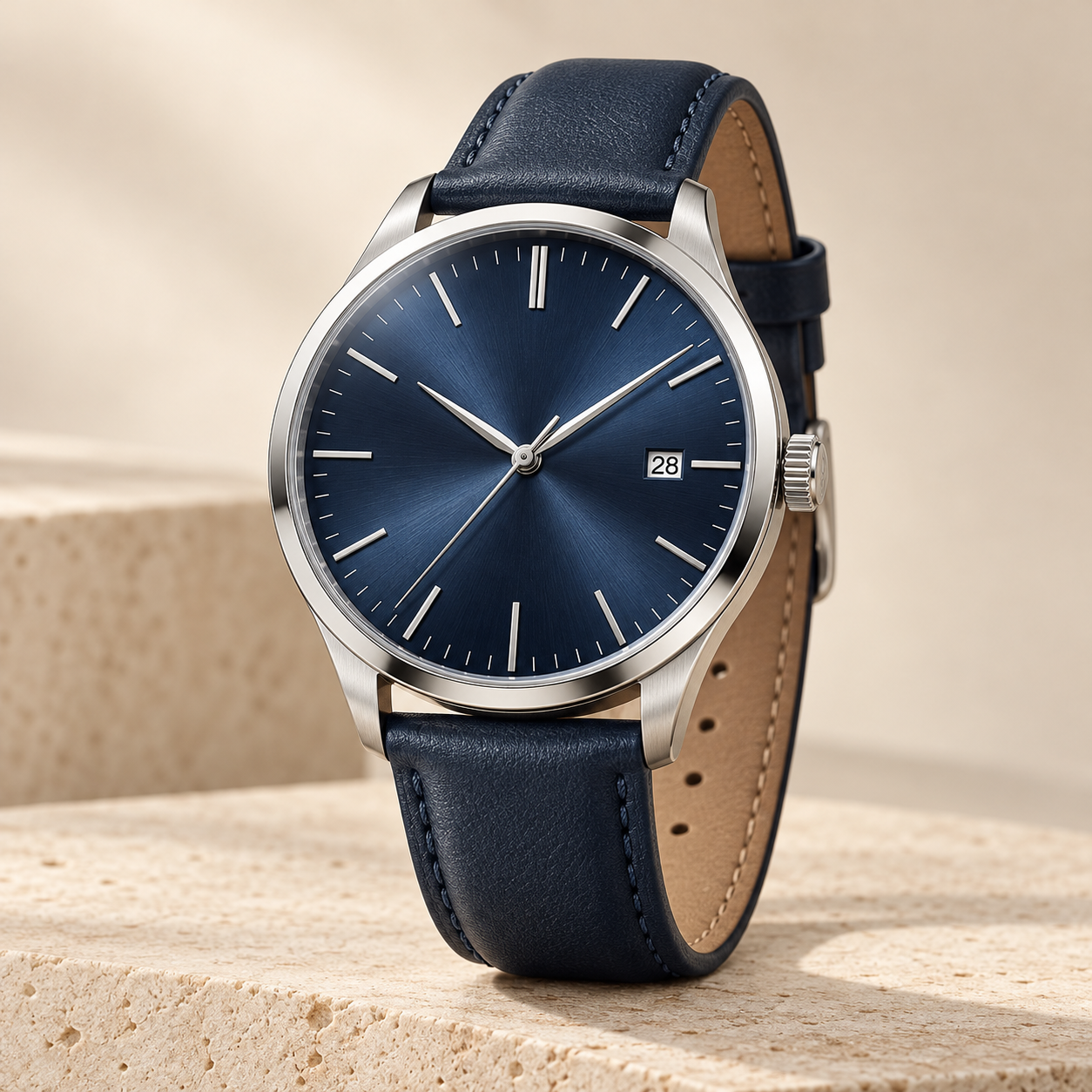 Montre Horizon Bleu